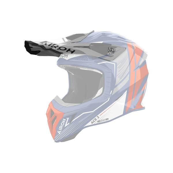 Airoh | Schild | Aviator Ace 2 | Engine | blau/grau-orange