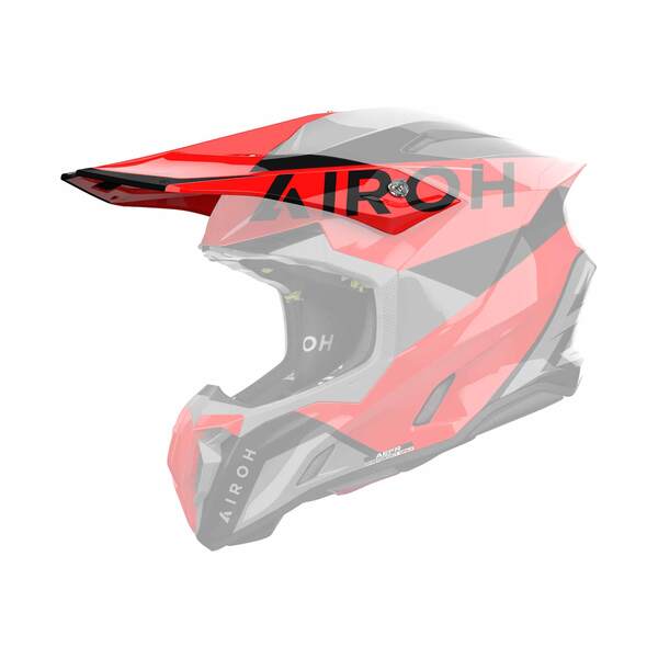 Airoh | Schild | Twist 3 | King | rot/schwarz-grau