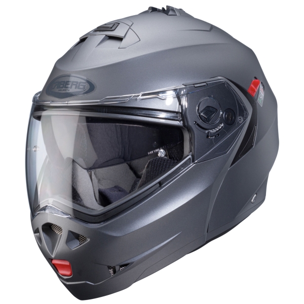 Caberg Helm | Duke X | matt-gun metallic