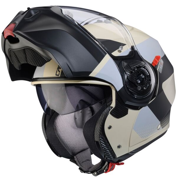 Caberg Helm | Duke Evo | Indy | matt-sand/schwarz-grau
