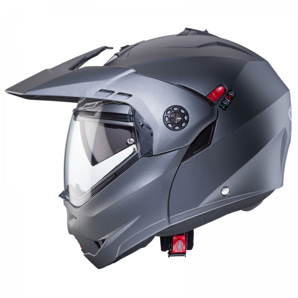 Caberg Helm | Tourmax X | matt-gun metallic