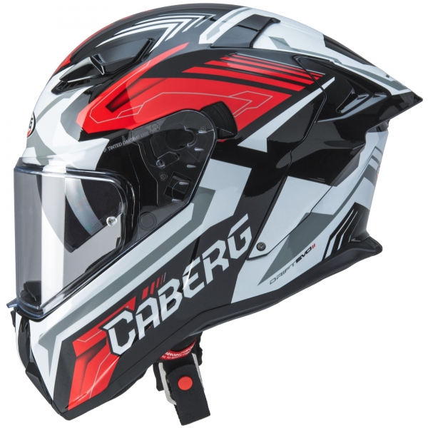 Caberg Helm | Drift Evo II | Jamara | schwarz/weiß-rot