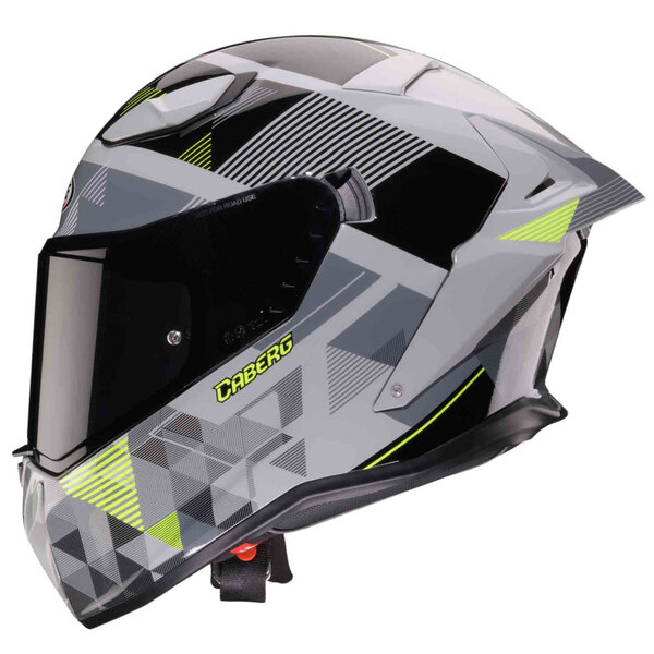 Caberg Helm | Drift Evo II | Prism | grau/schwarz-fluo-gelb