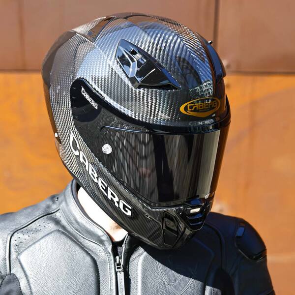 Caberg Helm | GP01 | FIM | Carbon | schwarz