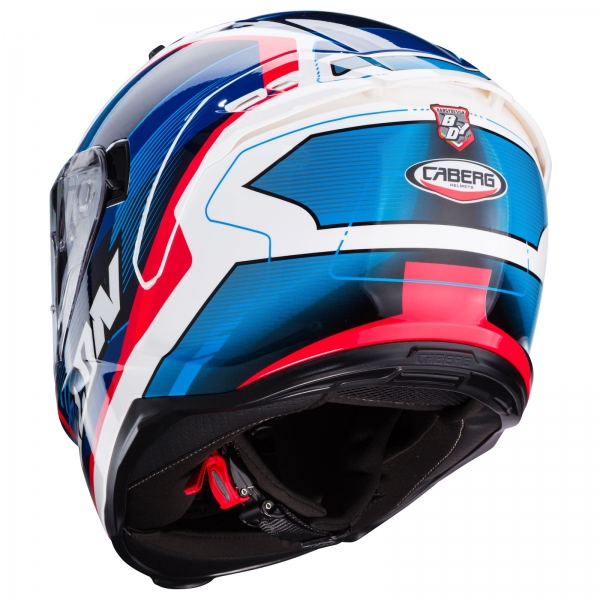 Caberg Helm | Avalon X | Optic | weiß/blau-rot