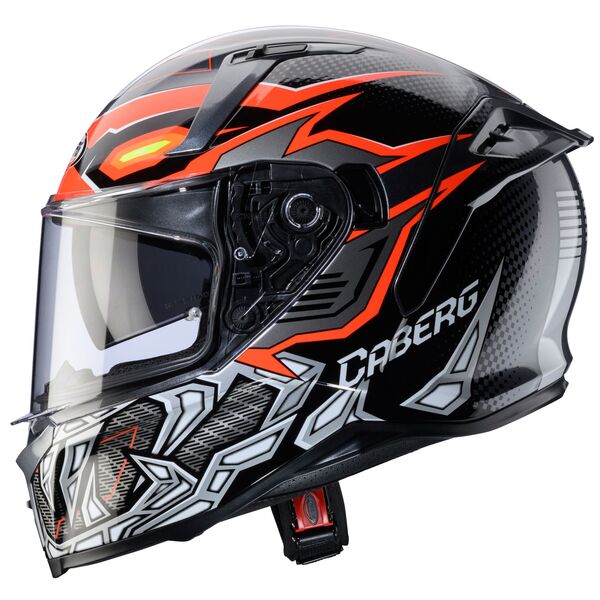 Caberg Helm | Avalon X | Gurkha | schwarz/grau-fluo-orange