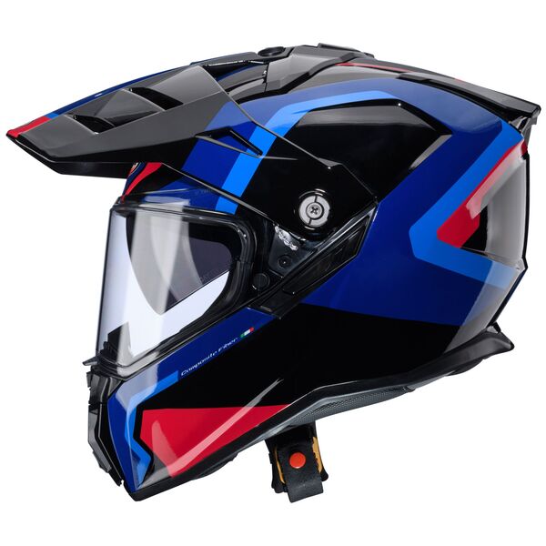 Caberg Helm | Tanami | Scram | schwarz/blau-rot