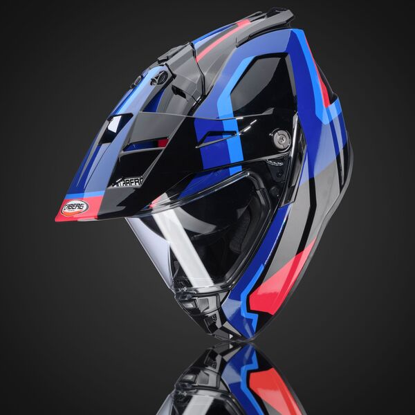 Caberg Helm | Tanami | Scram | schwarz/blau-rot