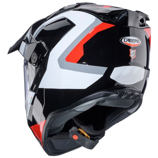Caberg Helm | Tanami | Scram | schwarz/weiß-rot