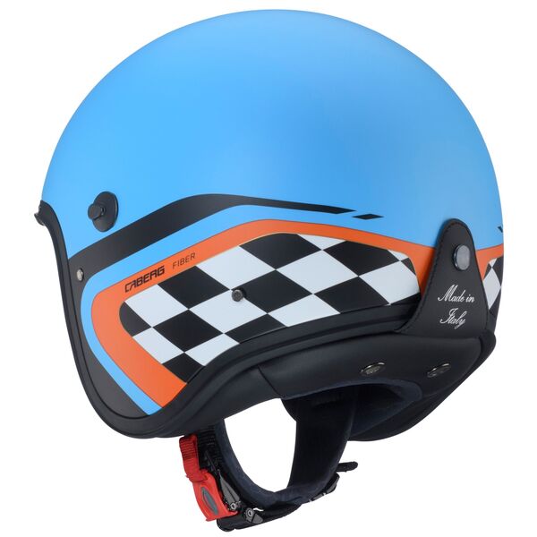 Caberg Helm | Freeride X | Daytona | matt-hellblau/schwarz-orange