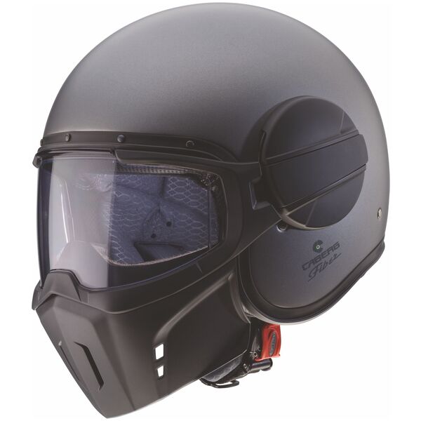 Caberg Helm | Ghost X | matt-gun metallic