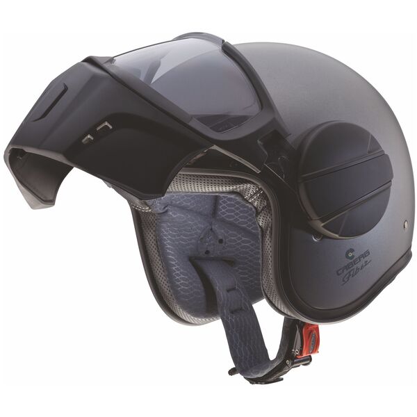 Caberg Helm | Ghost X | matt-gun metallic