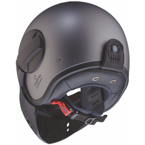 Caberg Helm | Ghost X | matt-gun metallic