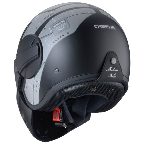 Caberg Helm | Ghost X | Vyrus | matt-schwarz/grau-fluo-grün