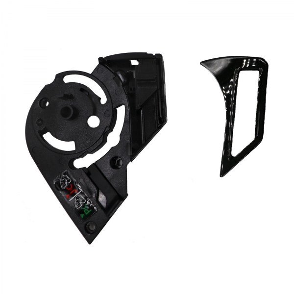 Caberg | Sonnenvisierschieber + Platte | Levo X | Levo | schwarz