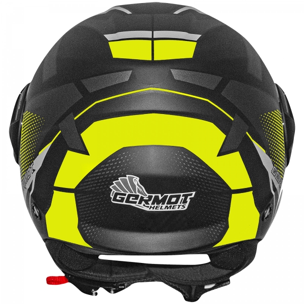 Germot Helm GM 650 matt-schwarz/fluo-gelb
