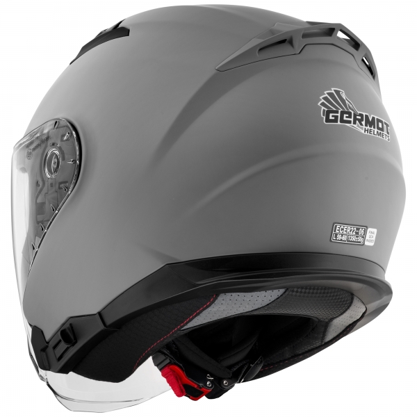 Germot Helm GM 670 matt-grau