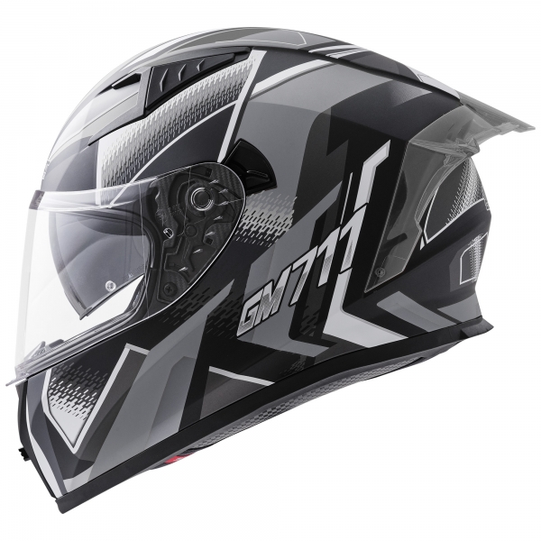 Germot Helm | GM 711 | matt-schwarz/grau