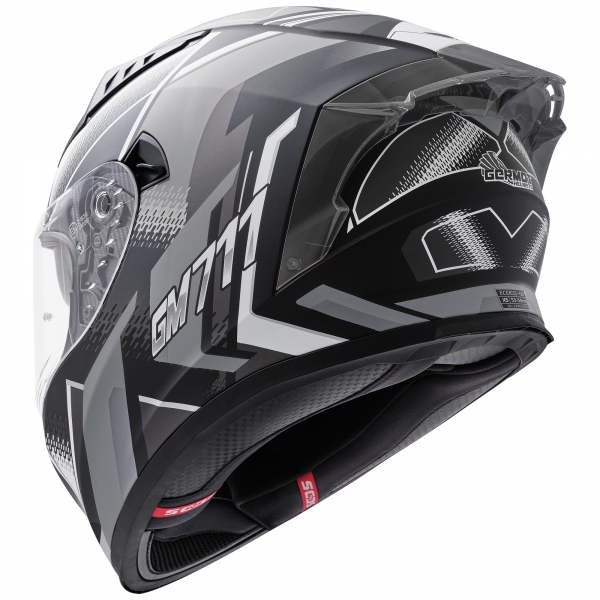 Germot Helm | GM 711 | matt-schwarz/grau