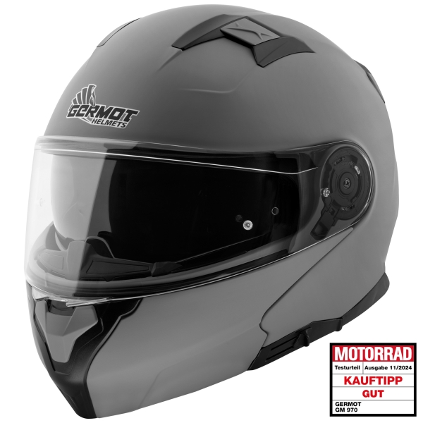 Germot Helm GM 970 matt-grau