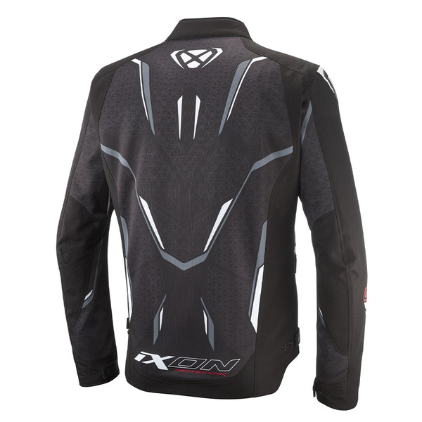 Ixon | Textiljacke | Demoniak | Herren | schwarz/weiß