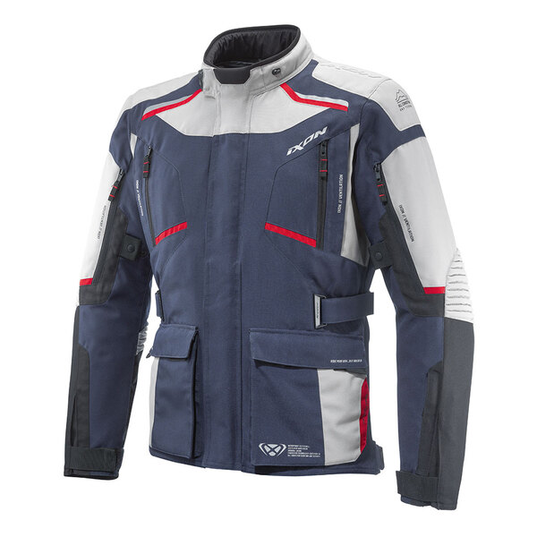 Ixon | Textiljacke | Midgard | Herren | grau/navy/schwarz
