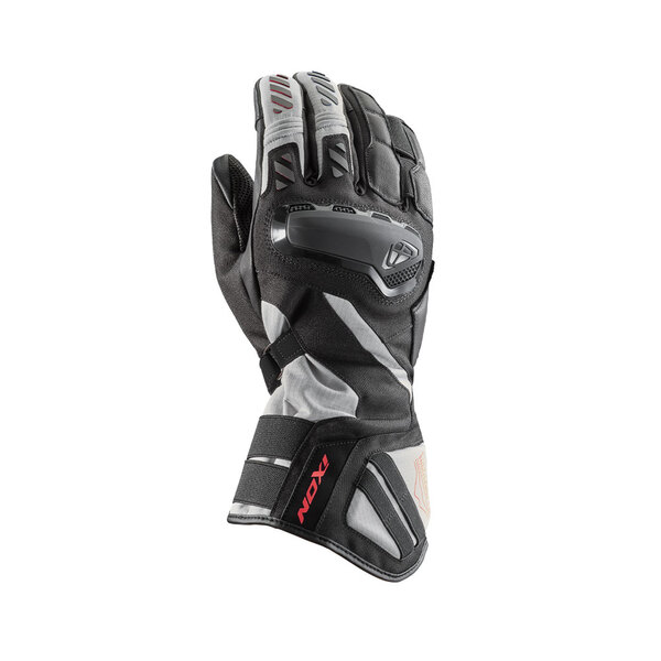 Ixon | All Season Handschuh | MS Drakkar | Herren | schwarz/grau/rot