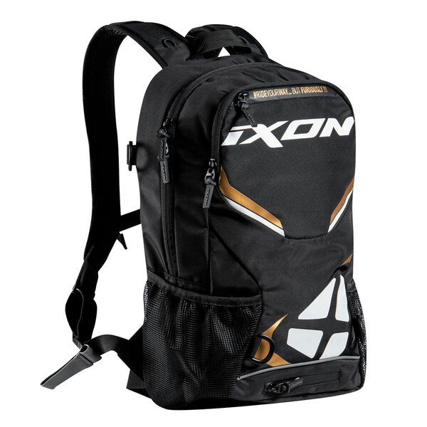 Ixon | Rucksack | R-Tension 23 | schwarz/weiß/gold