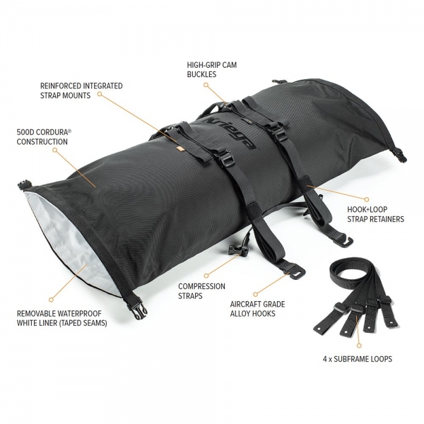 Kriega | Rollpack 20 | Multicam Black