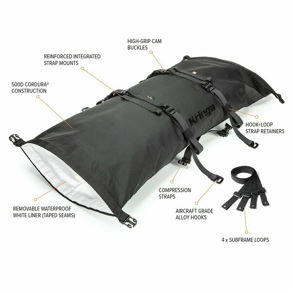 Kriega | Rollpack 40 | Multicam Black