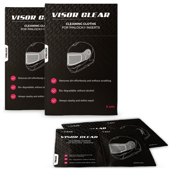 Pinlock | Visier- und Helmreinigungstuch | 8er Spender