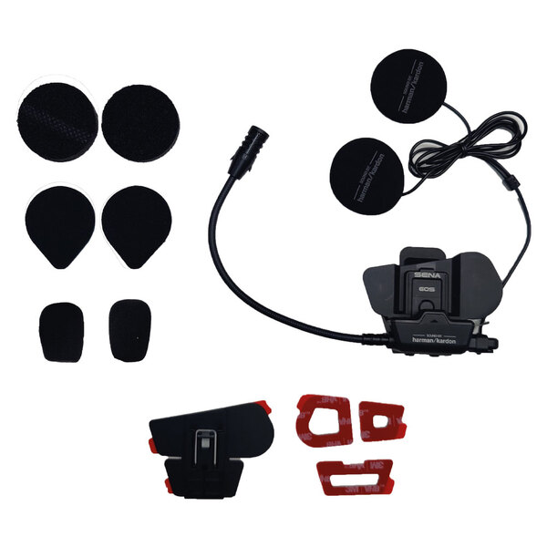 Sena | Universal Helmklemmkit für 60S | mit Bügelmikrofon und Sound by Harman Kardon
