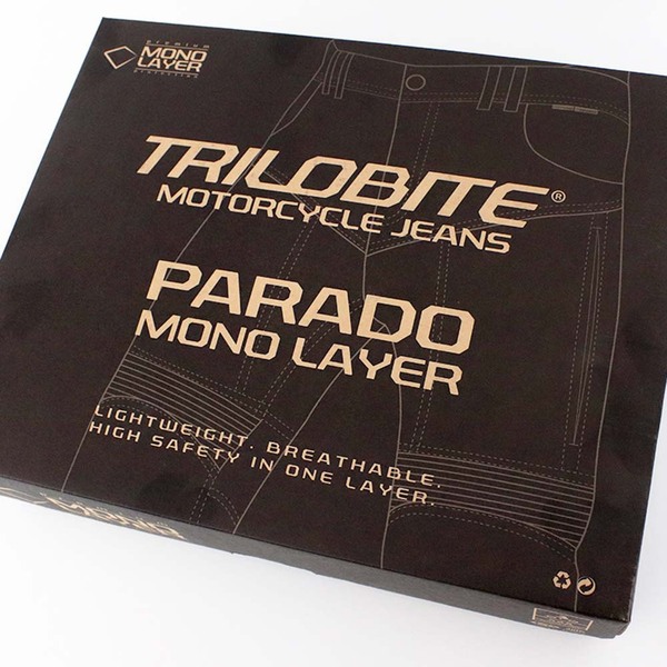 Trilobite Jeans | Parado | Monolayer | CE AAA | Herren | schwarz | Slim Fit | L34