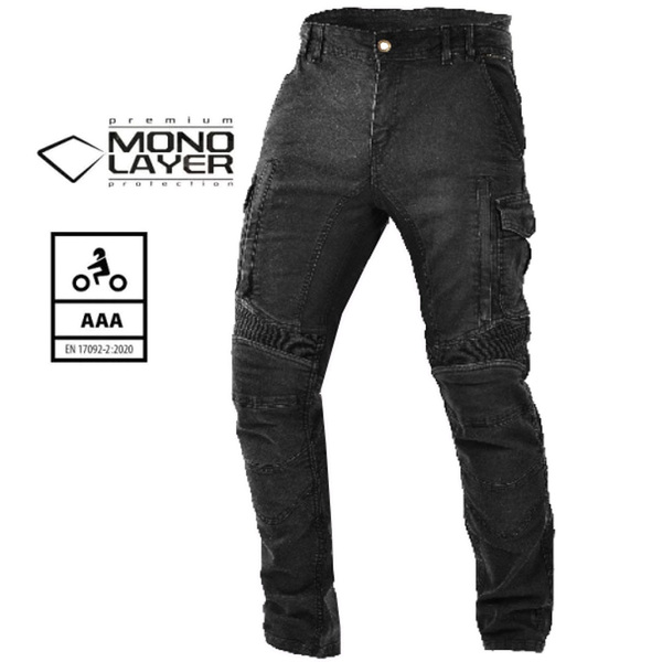 Trilobite Jeans | Acid Scrambler 2.0 | Monolayer | CE AAA | Herren | schwarz  | L32