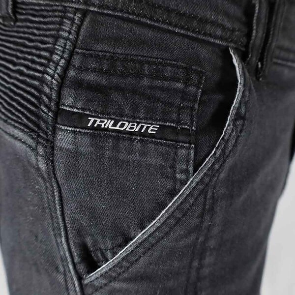 Trilobite Jeans | Acid Scrambler | Doublelayer | CE AAA | Herren | schwarz | L32
