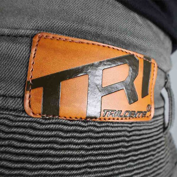 Trilobite Jeans | Acid Scrambler | Doublelayer | CE AAA | Herren | grau | L32