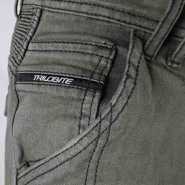 Trilobite Jeans | Acid Scrambler | Doublelayer | CE AAA | Herren | grau | L32