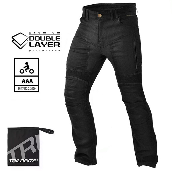 Trilobite Jeans | Parado | Doublelayer | CE AAA | Herren | schwarz | Regular Fit | L34