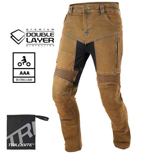 Trilobite Jeans | Parado | Doublelayer | CE AAA | Herren | Rusty braun | Slim Fit | L32