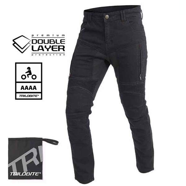 Trilobite Jeans | Parado | Doublelayer | AAAA | Herren | schwarz | Slim Fit | L32