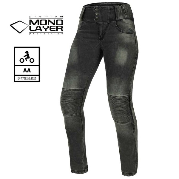 Trilobite Jeggins Bella CE AA Damen grau - L32