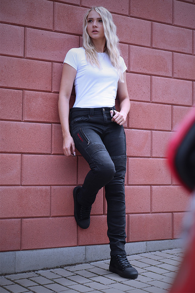 Trilobite Jeans | Parado | Monolayer | CE AAA | Damen | schwarz | Slim Fit | L32