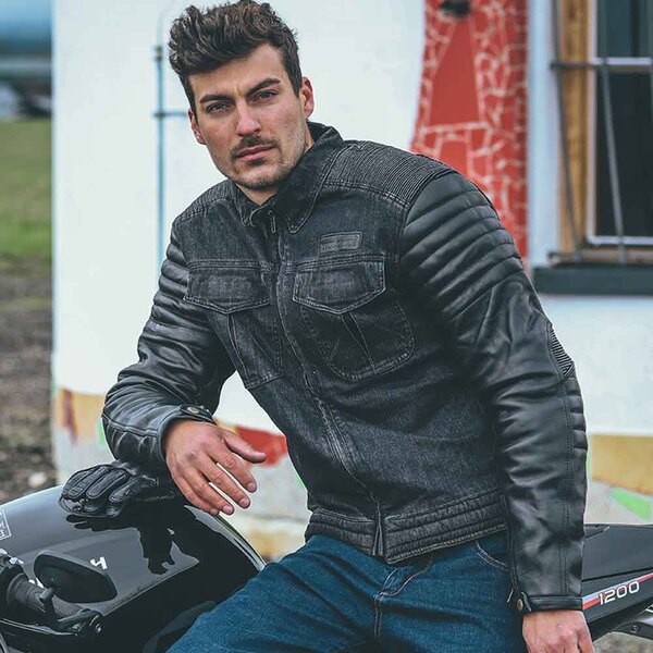 Trilobite Jacke | Acid Scrambler | CE AA | Herren | schwarz