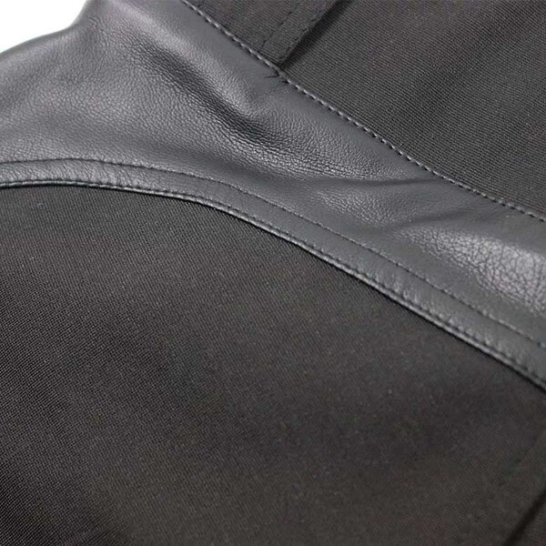Trilobite Leder Leggings CE A Damen schwarz - L32