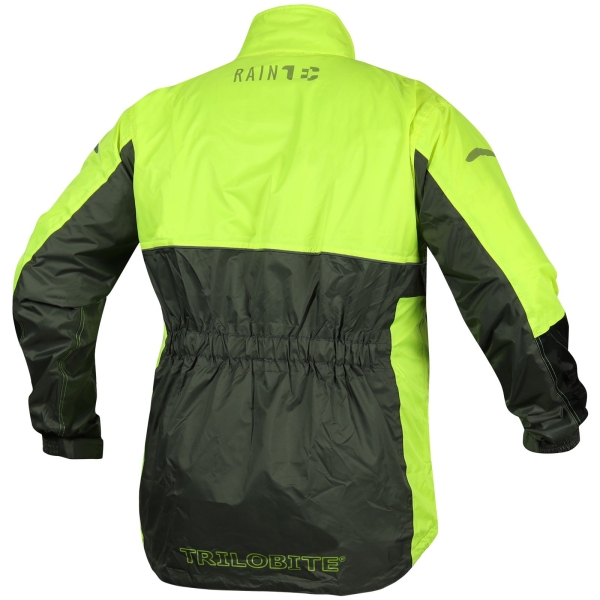 Trilobite Regenjacke  |Raintec | Herren | grau/fluo-gelb