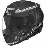 Germot Helm GM 306 matt-schwarz/grau