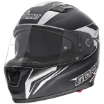 Germot Helm | GM 330 | matt-schwarz/weiß
