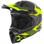 Germot Helm | GM 540 | matt-schwarz/fluo-gelb