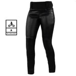 Trilobite Leder Leggings CE A Damen schwarz - L32
